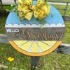Hello Sunshine Lemon 3d Door Hanger P014132 Bow